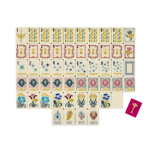 Red Lake Mahjong Tiles