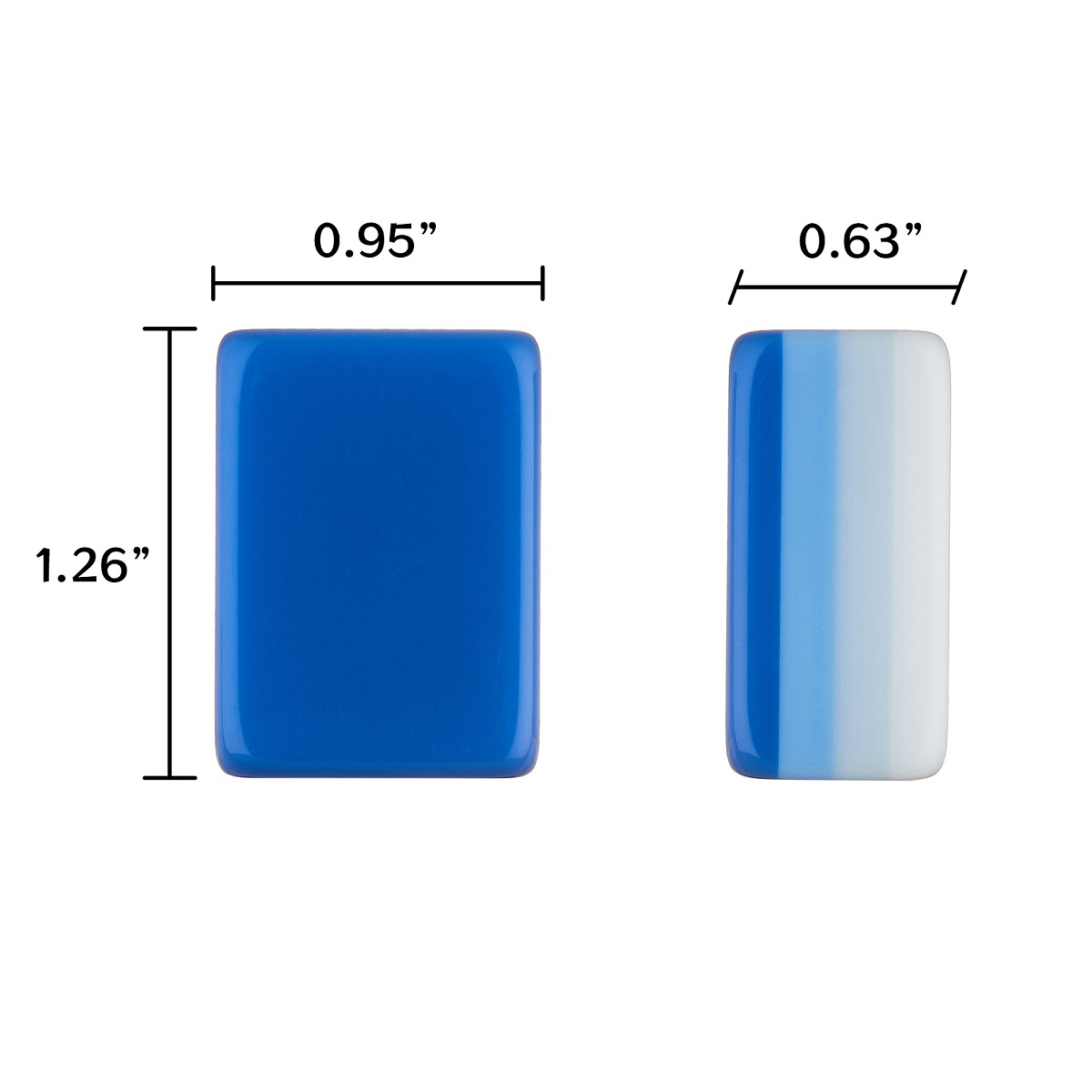 Blue Mahjong Tiles