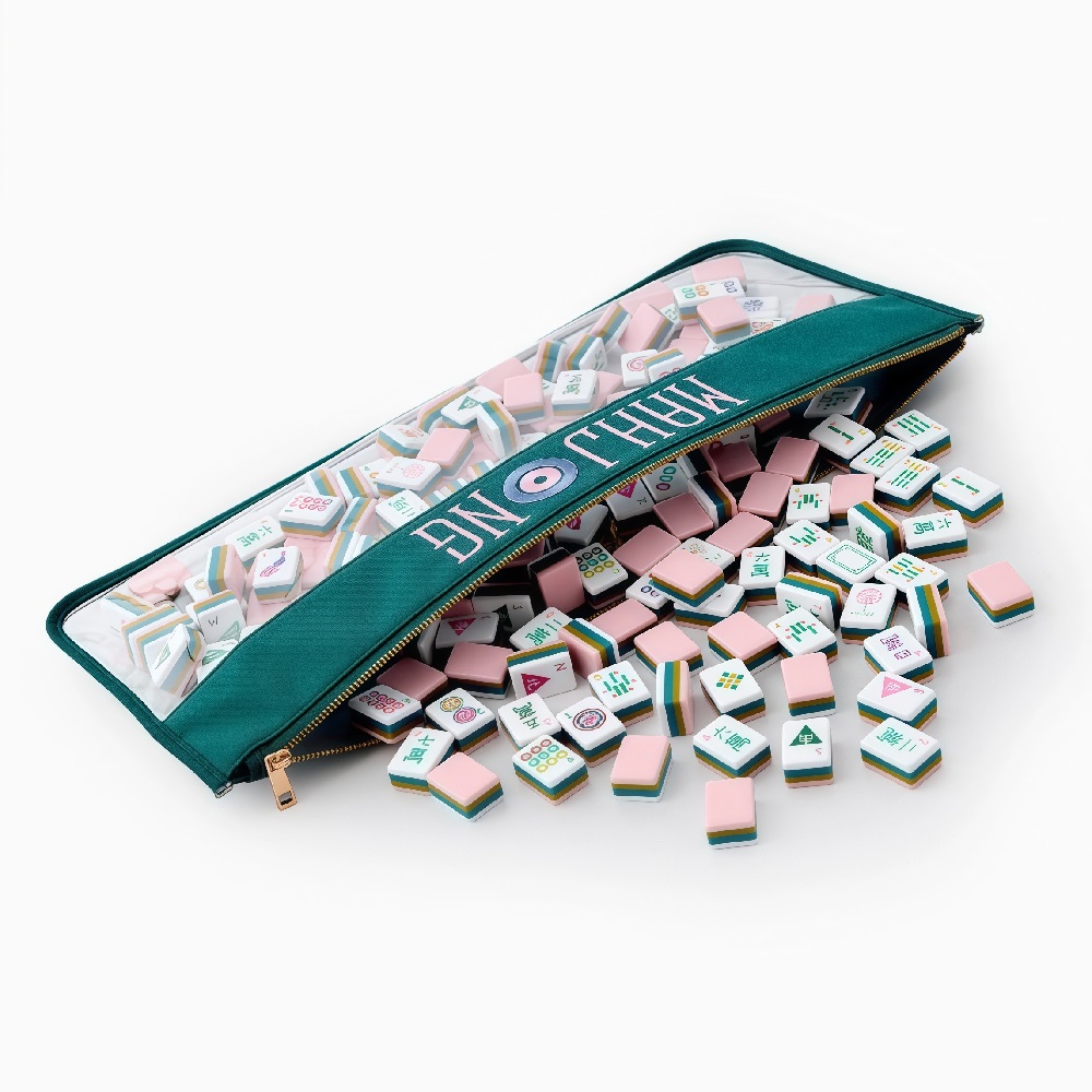 New pink Mahjong Tiles