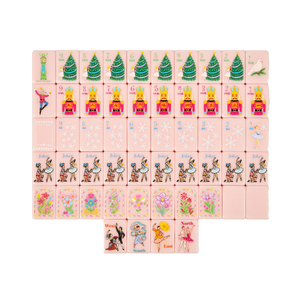 Pink Nutcracker Mahjong Tiles