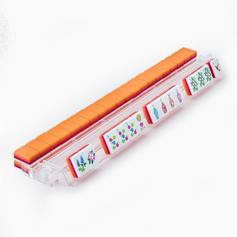 Orange Mahjong Tiles