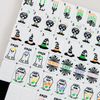 Black Ghost Mahjong Tiles
