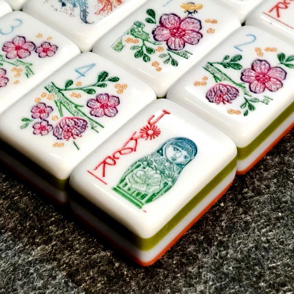 The Fourth Floor: Follow Me Mahjong Tiles
