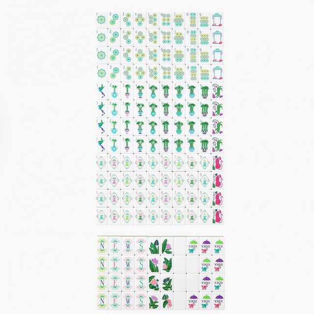 Bamboo Mahjong Tiles