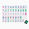 Emerald Green Mahjong Tiles
