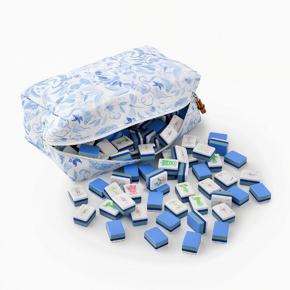Lightblue Mahjong Tiles