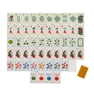 Yellowish Brown Mahjong Tiles