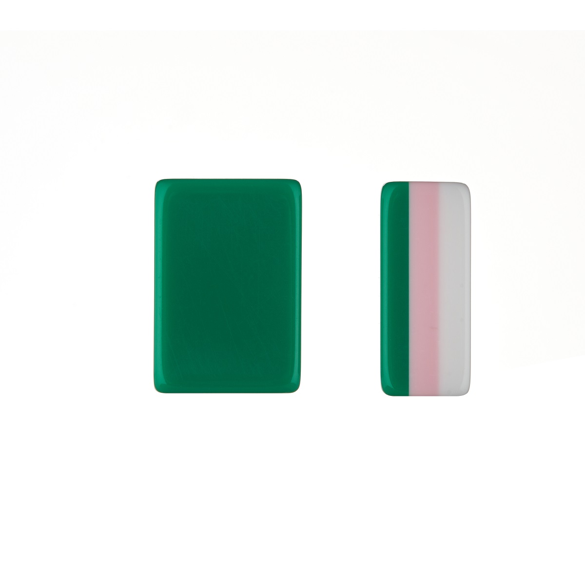 Green Bird Mahjong Tiles