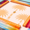 Orange Holiday Mahjong Tiles
