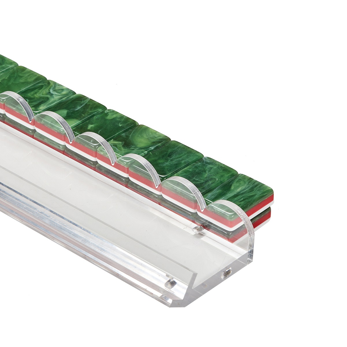 Dark Green Jade Mahjong Tiles