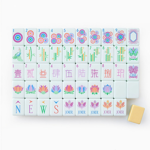 Yellow Mahjong Tiles
